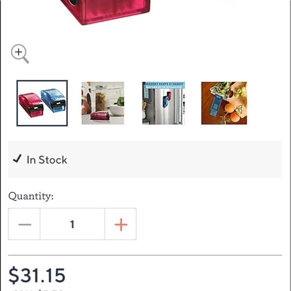 Bag Resealer’s by iTouchless. Includes 2 (red & blue). NIB. - Picture 7 of 7